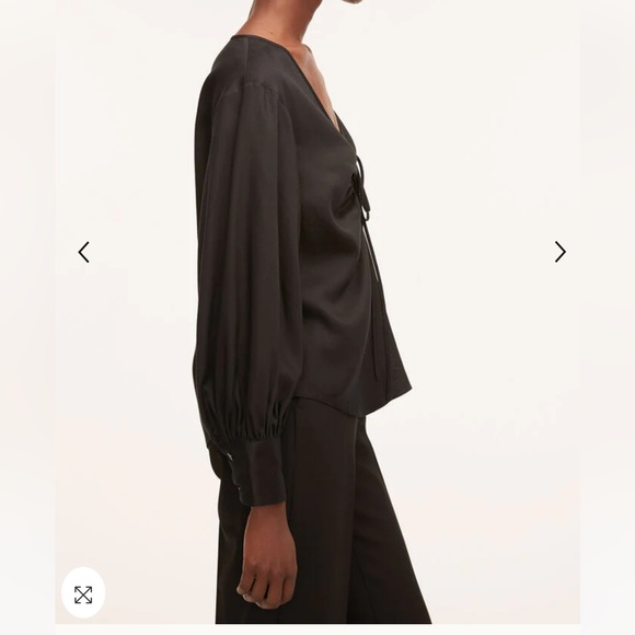 Rebecca Taylor Drawstring Blouse - Picture 2 of 3